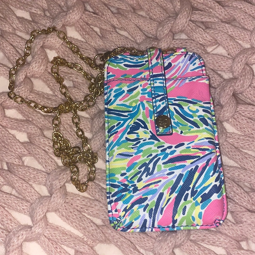 Lilly Pulitzer Crossover wallet/phone holder (for smaller phones)